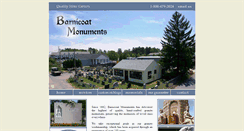 Desktop Screenshot of barnicoatmonuments.com